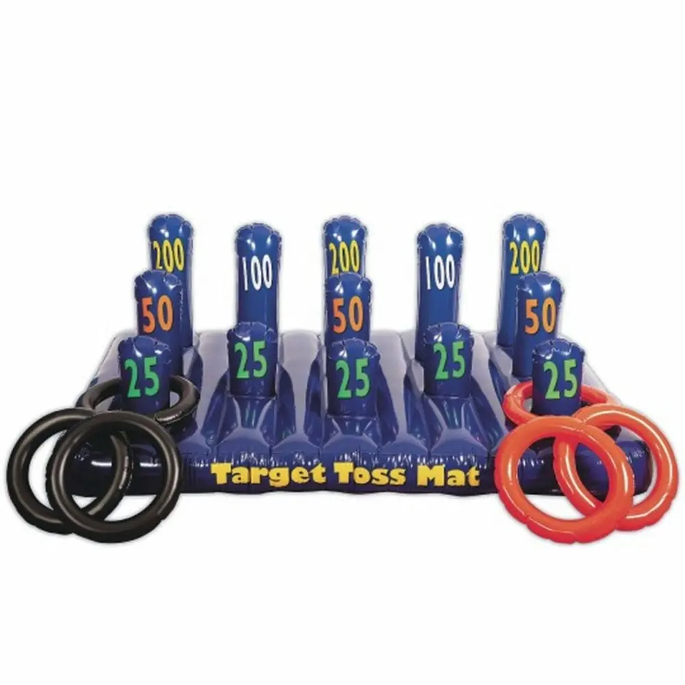 Jumbo Inflatable Arcade Style Target Ring Toss.