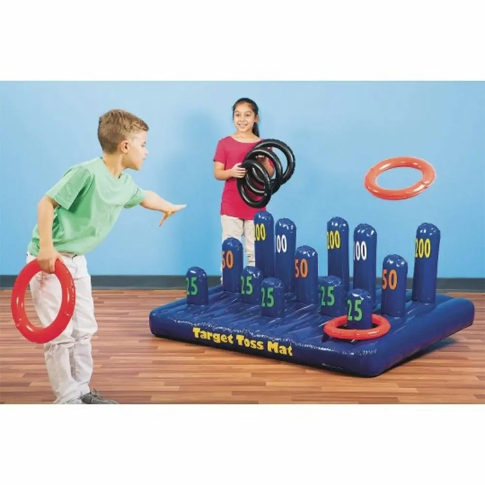 Jumbo Inflatable Arcade Style Target Ring Toss.