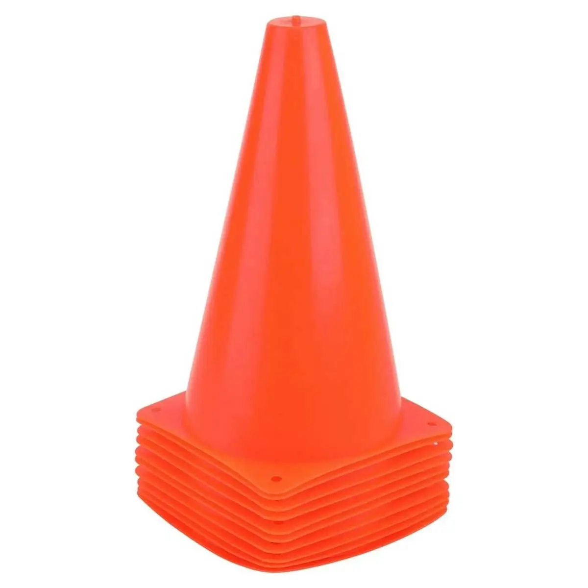 22cm PVC Field Marker Cone - Various Colours Available