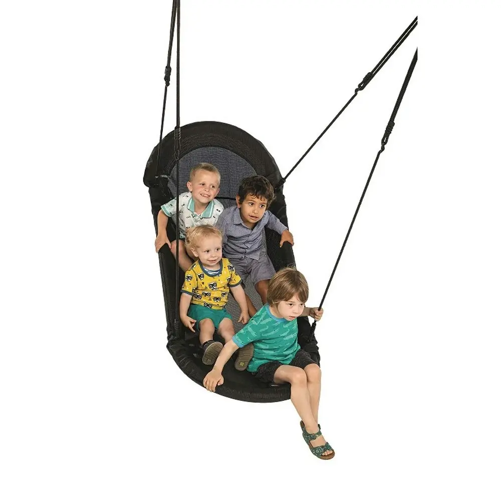 Grandoh Double Sensory Nest Swing - Black / Black