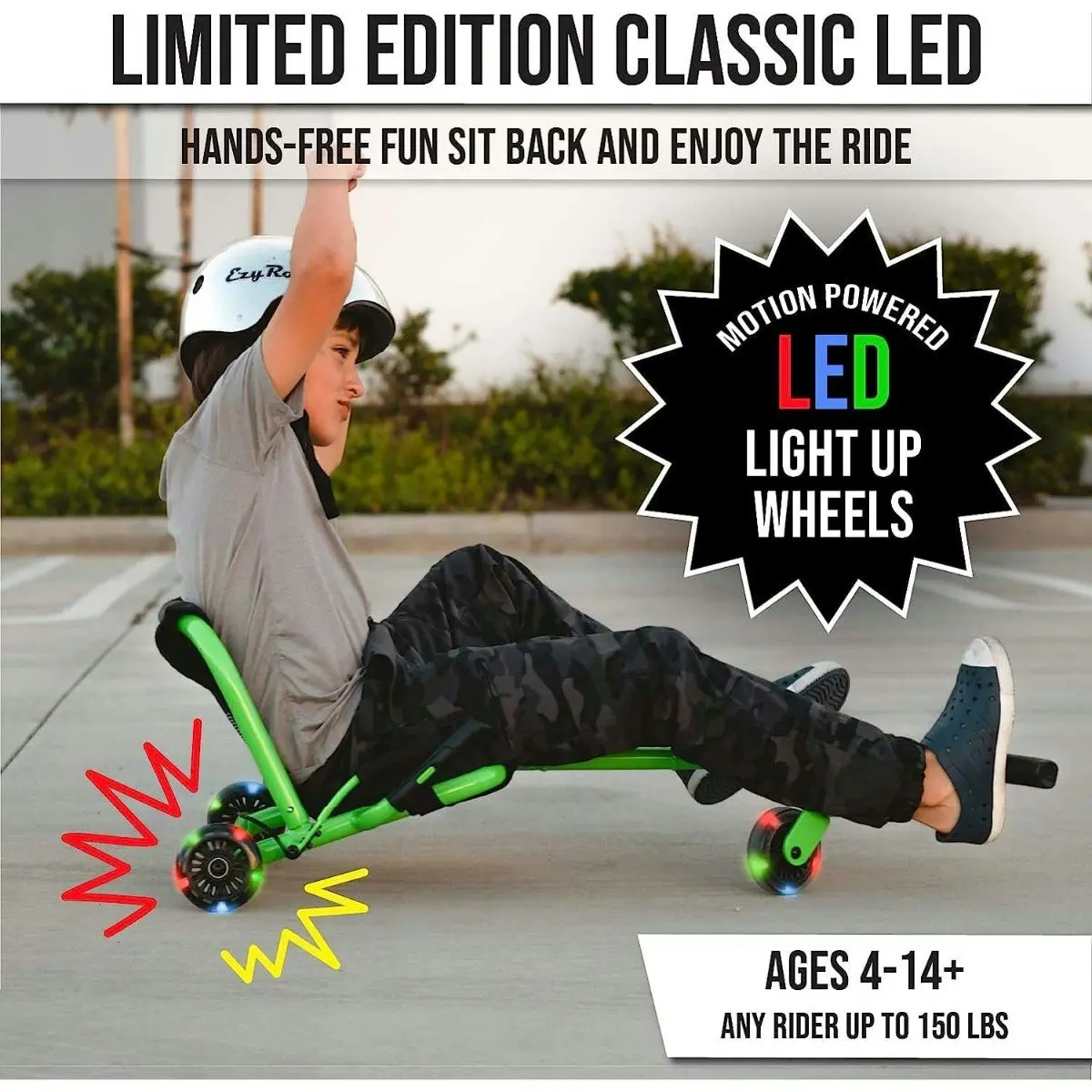 Ezyroller Classic / Drifter / Drifter X Led Wheel Pack. Set of 3.