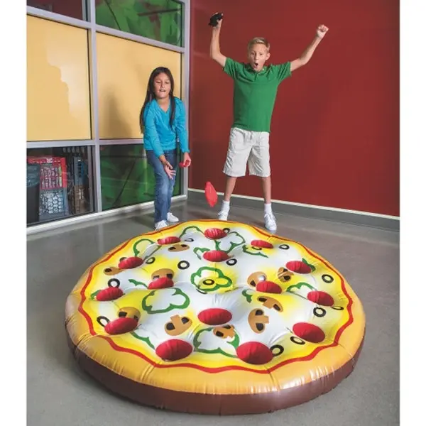 Inflatable Jumbo Pizza Toss Game.