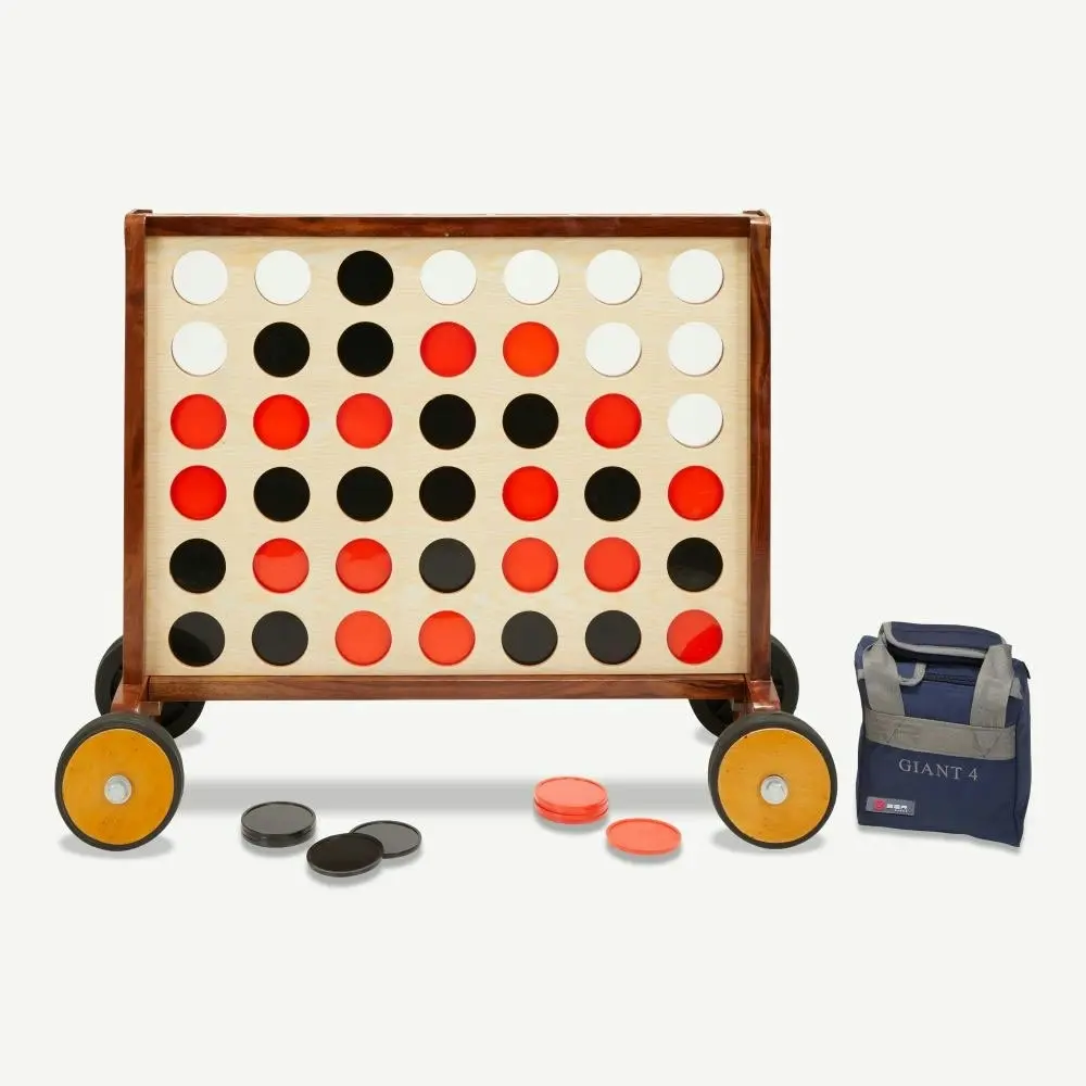 Wooden Giant Connect 4 and Mega Connect 4 Wheel Pack