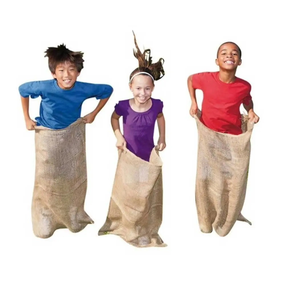 Hessian Potato Sacks - Set of 12.