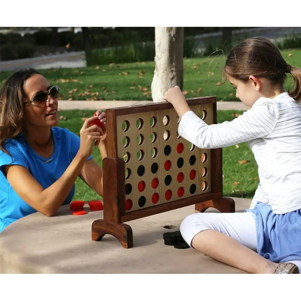 Wooden Mini Connect 4