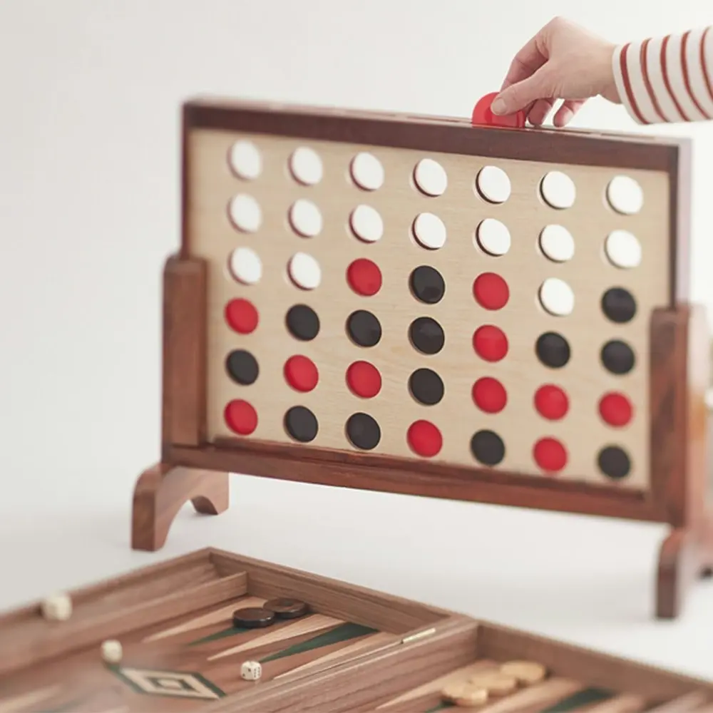 Wooden Mini Connect 4