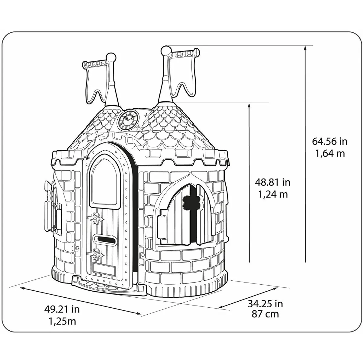 Feber Medieval Castle Playhouse