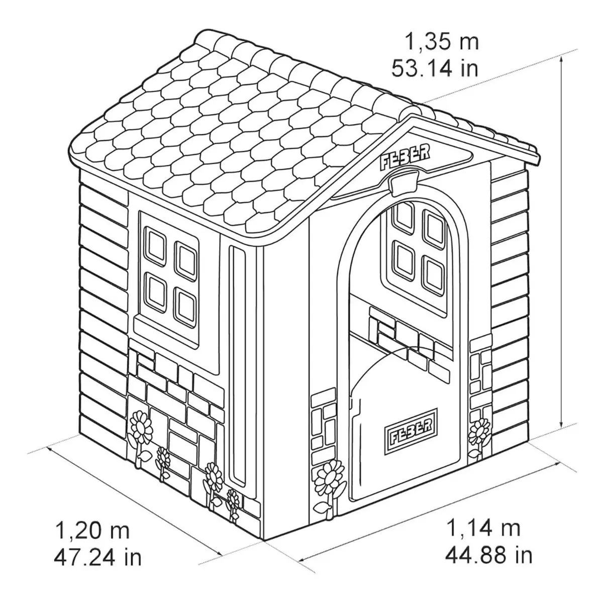 Feber Wonder House - Childrens Playhouse