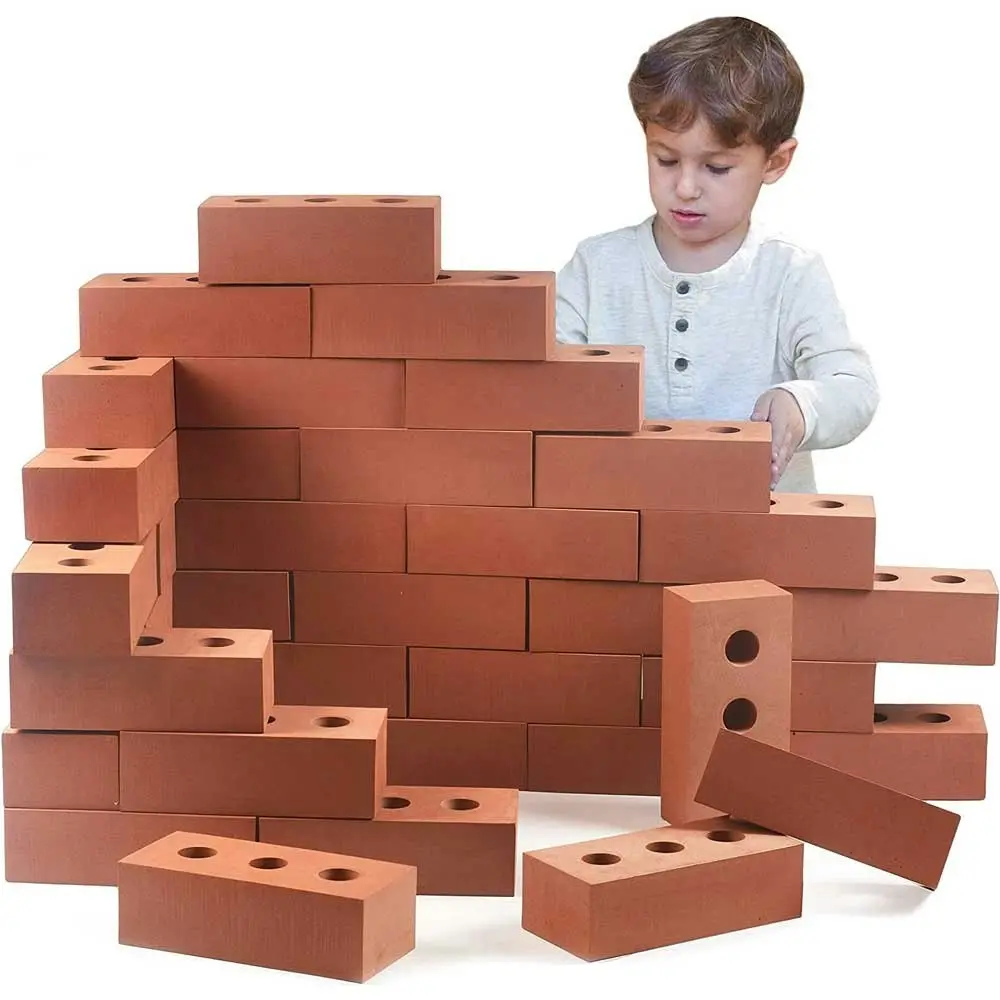 Little Tradies Play Foam Toy Building Bricks Set (Set of 25)