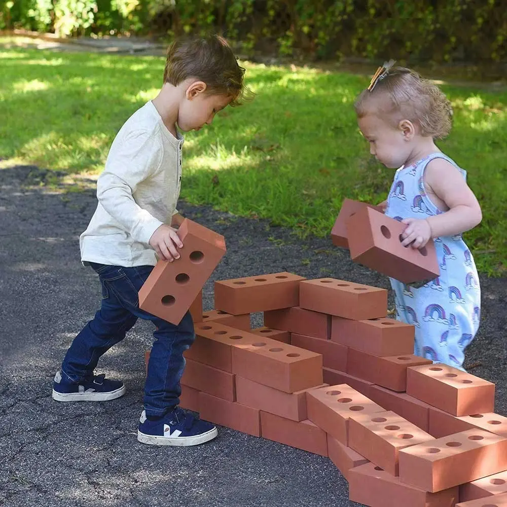 Little Tradies Play Foam Toy Building Bricks Set (Set of 25)