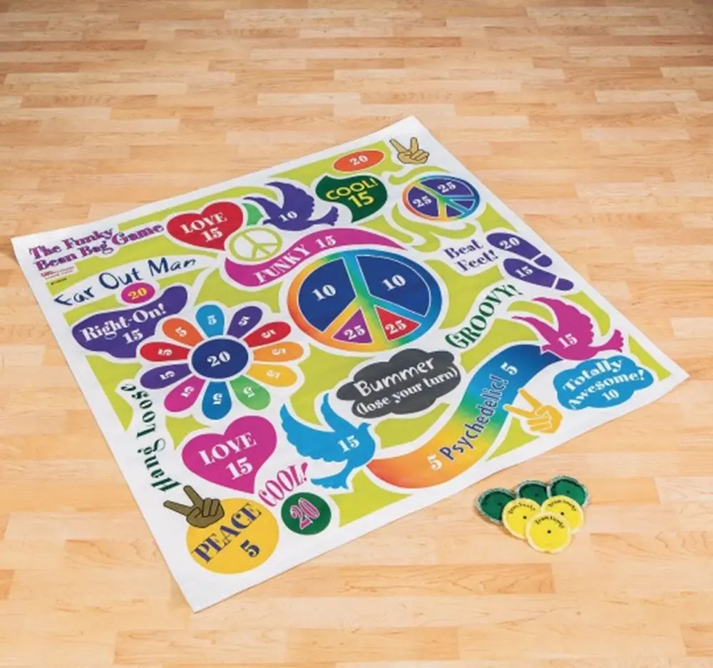 Funky Beanbag Toss Target Game