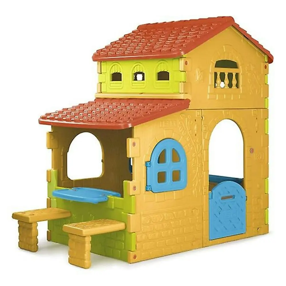 Feber Super Villa Childrens Indoor and Outdoor Playhouse