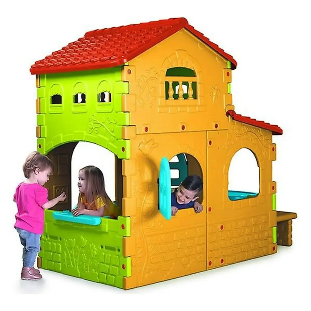 Feber Super Villa Childrens Indoor and Outdoor Playhouse