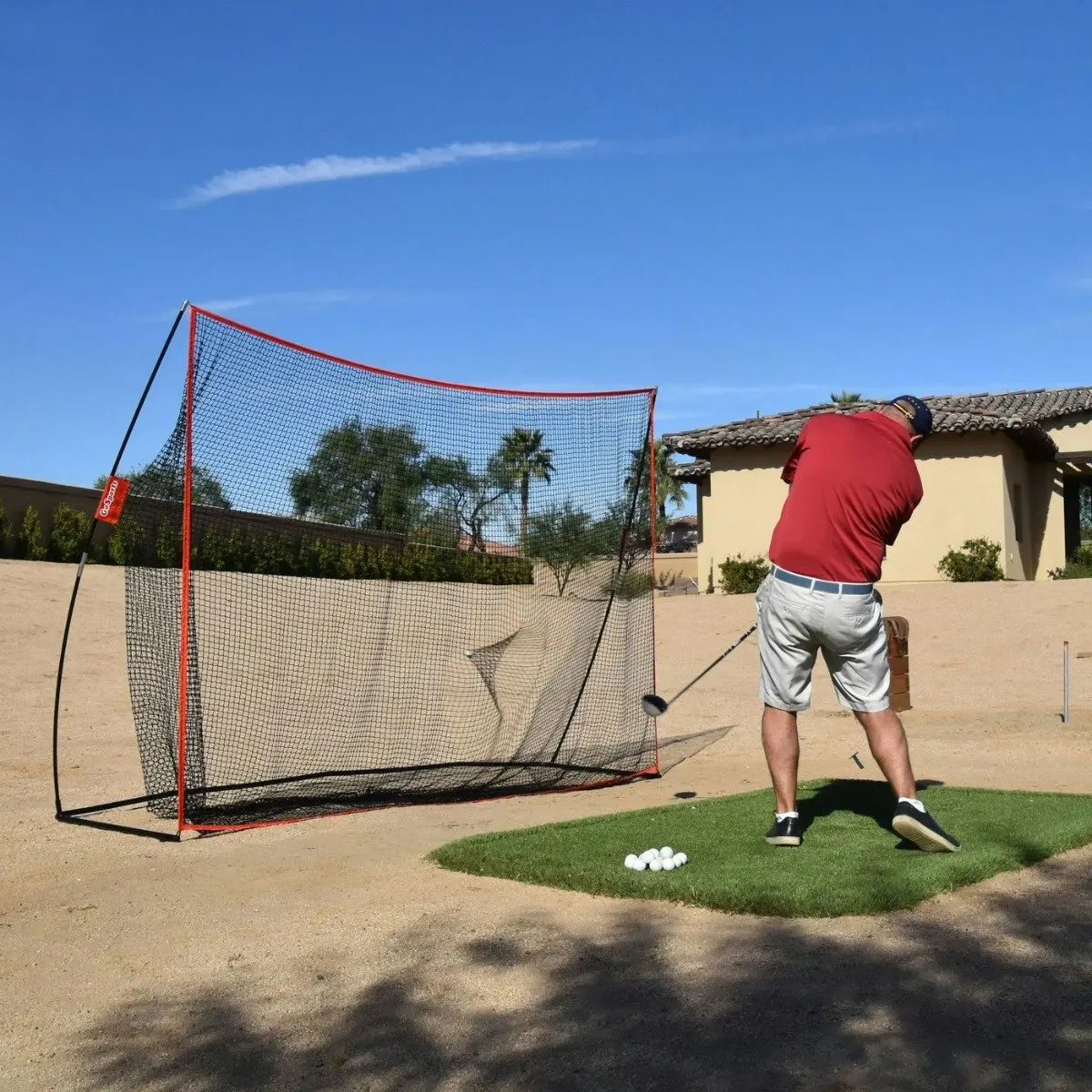 Golf Practice Driving and Hitting Net - Huge 3.6m x 2.1m Size