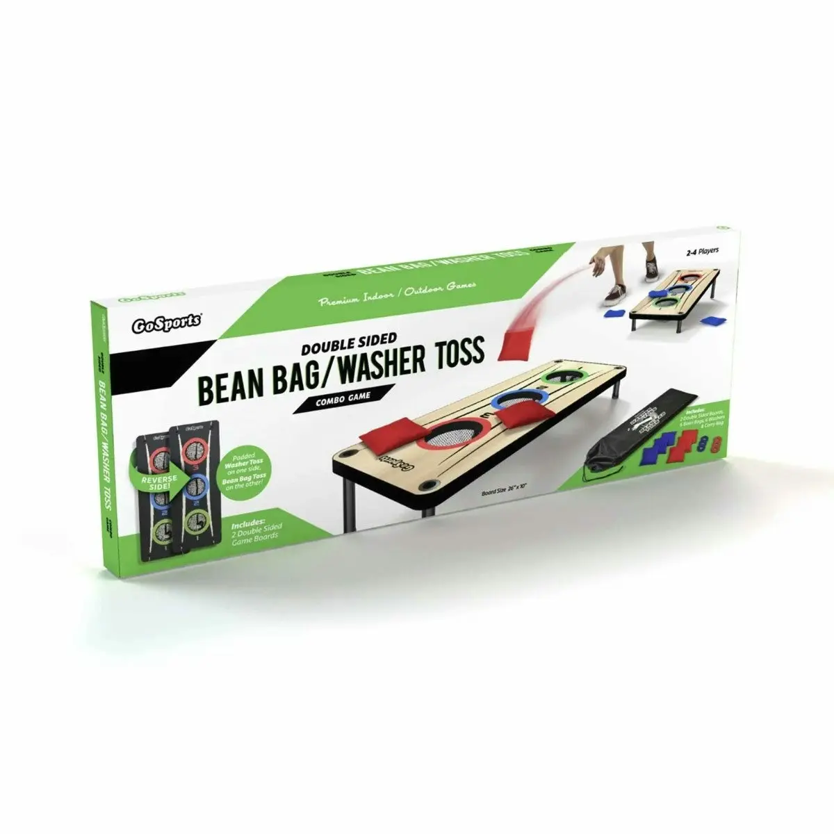 Bean Bag and Washer Toss 2-In-1 Family Game