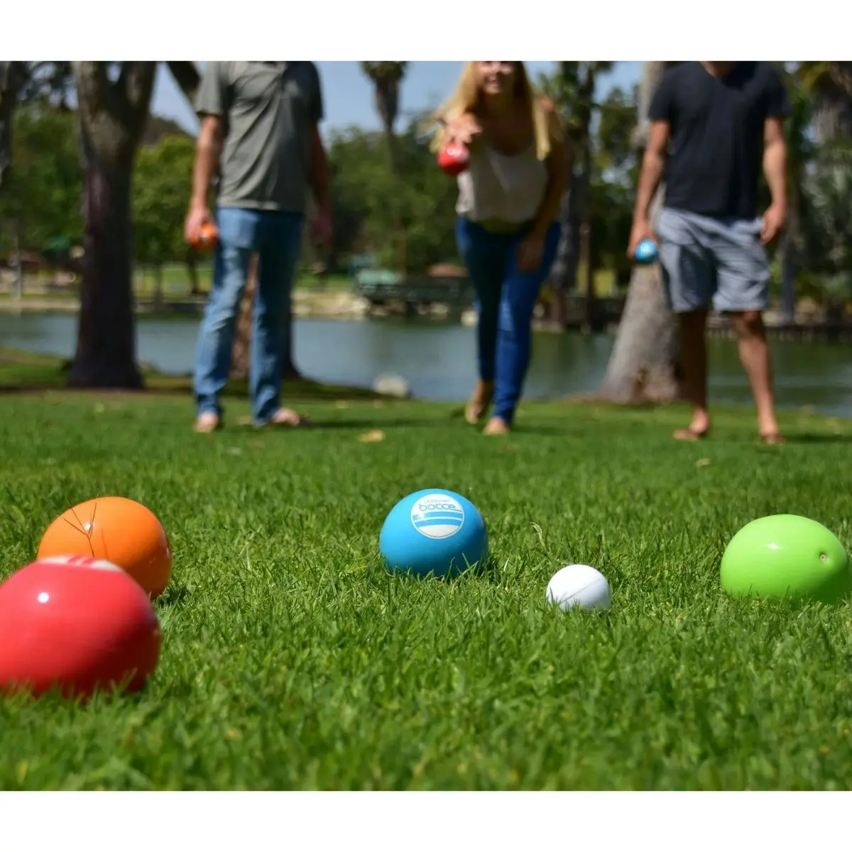 90mm Soft Bocce Set with Case