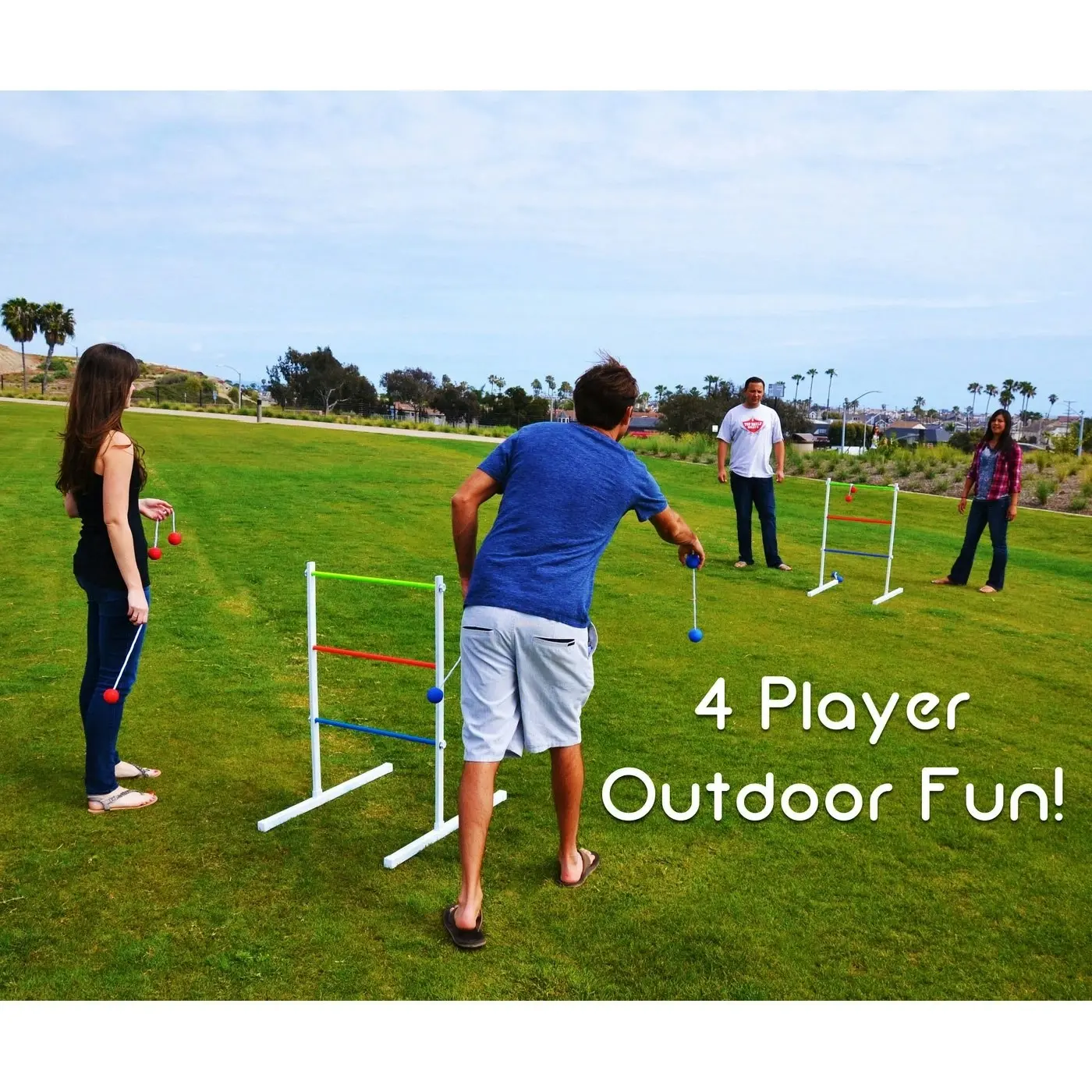 Metal Golf Ladder Toss Game