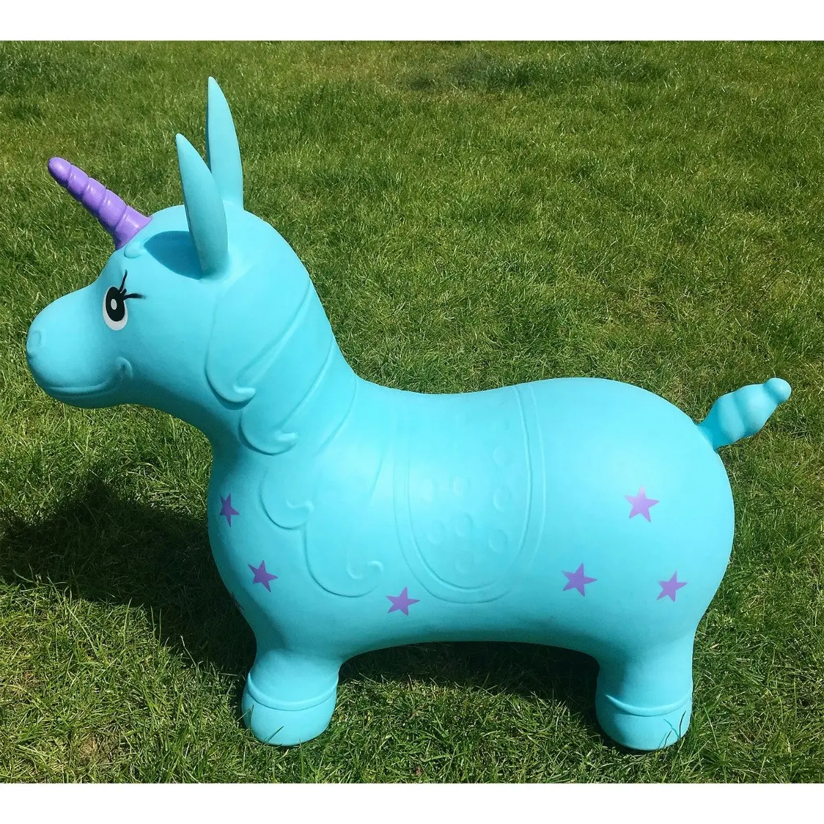 Happy Hopperz - Turquoise Unicorn ( Ages 12-36mths )