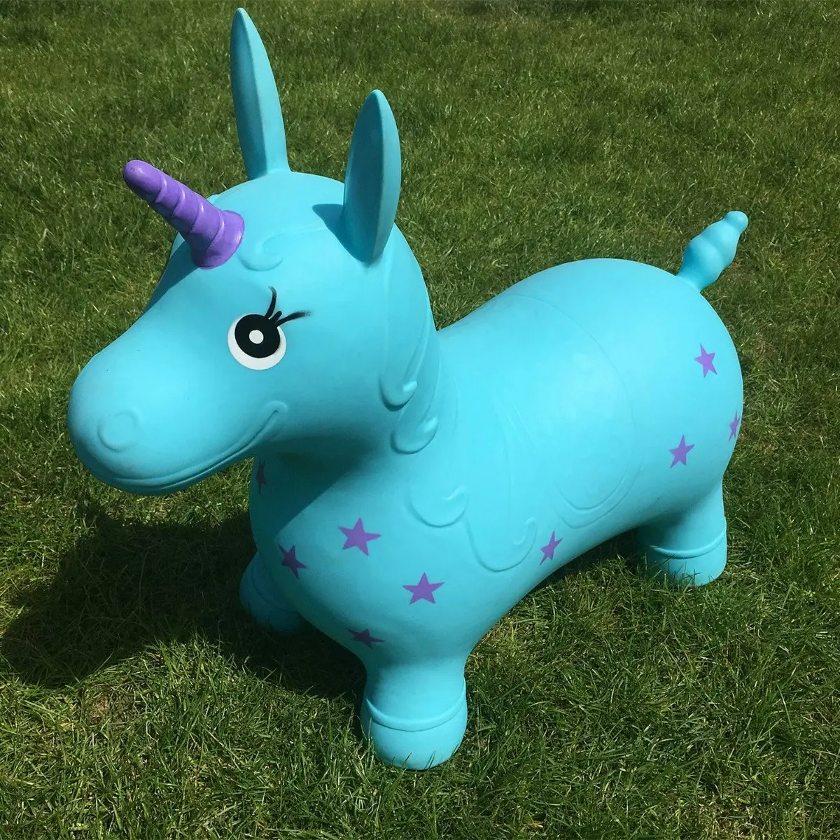 Happy Hopperz - Turquoise Unicorn ( Ages 12-36mths )