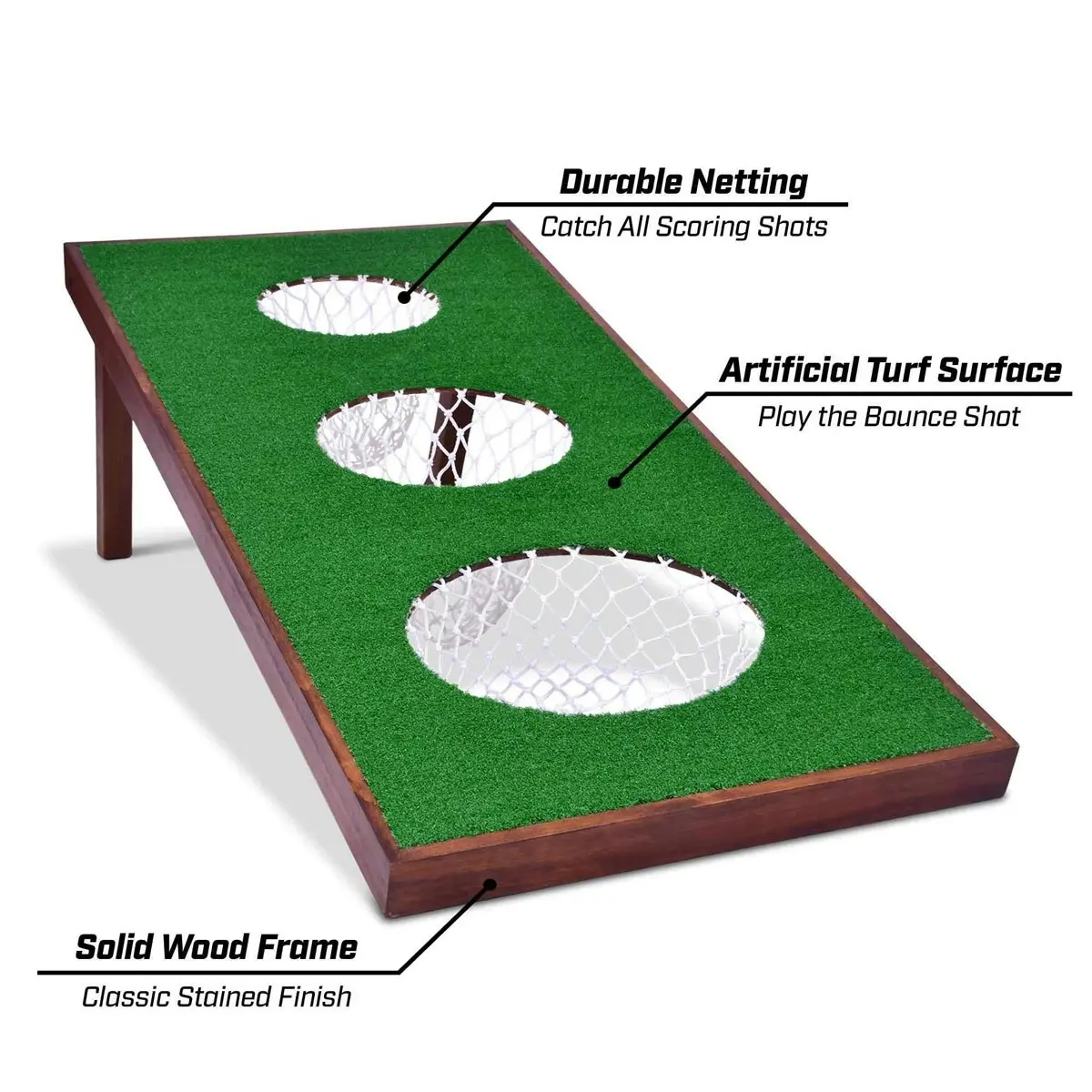 BattleChip Pro Golf Target Game - Backyard Family Game ( Clubs not included ).