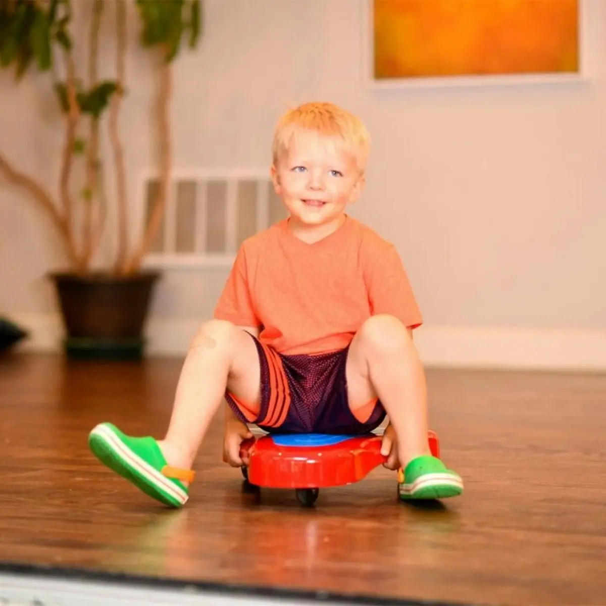 Playzone Fit Tri-Flyer Scooter Board For Ages 2+