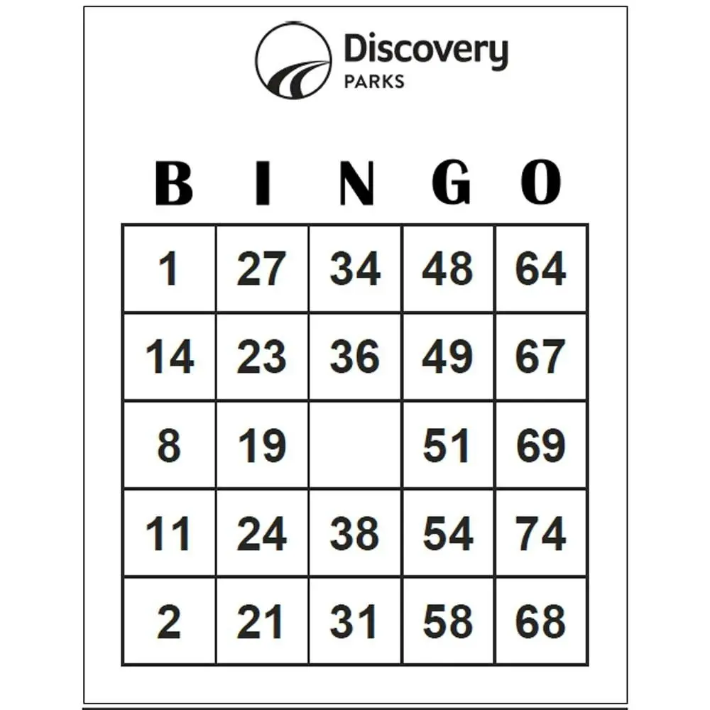 Customisable Giant A4 Sized Bingo Cards - 175gsm CardStock. Pack of 25.