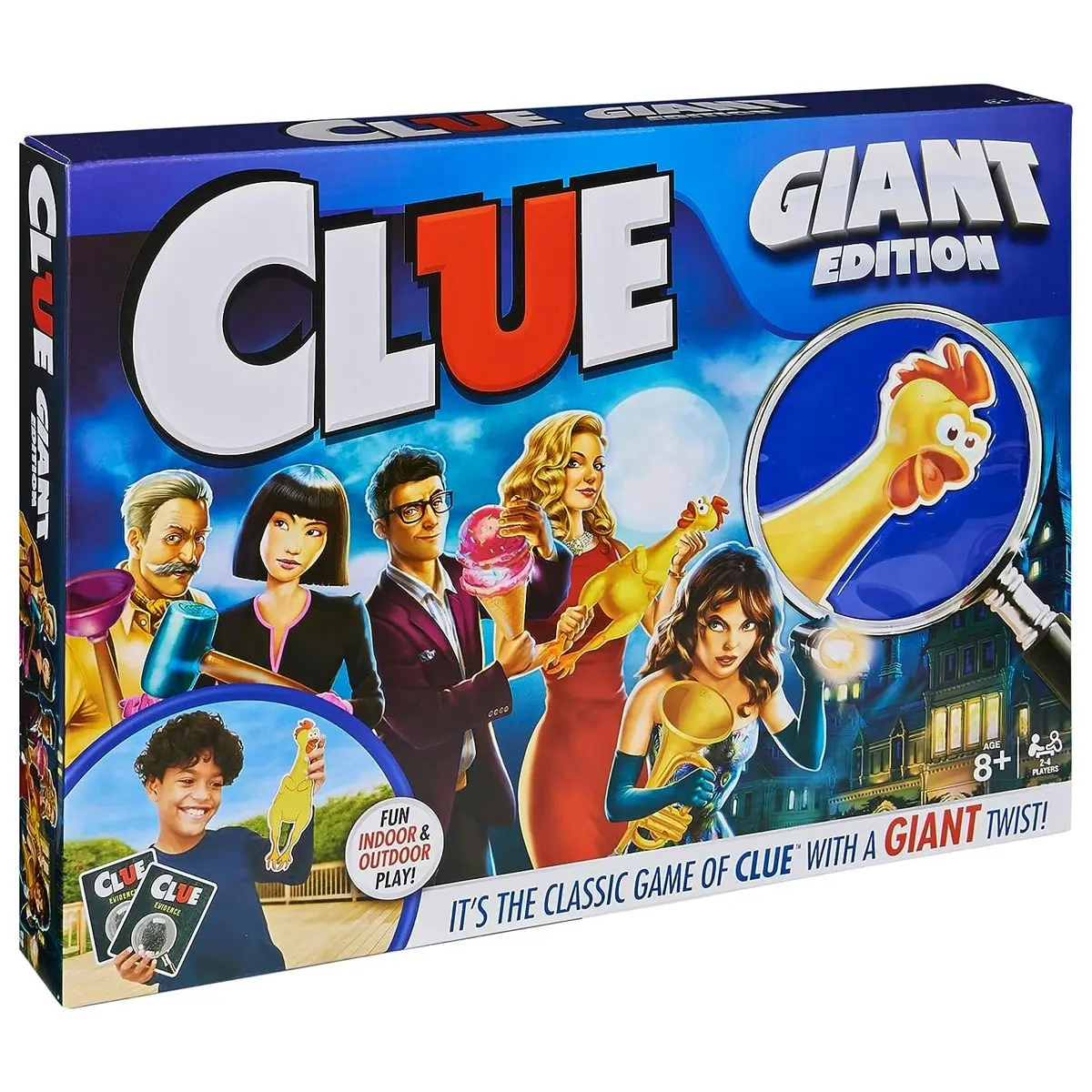 Giant Spin Master Who Done It Clue Game