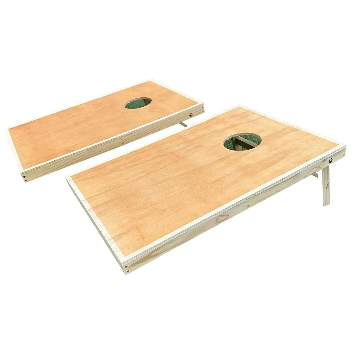 Cedar Stained Dual Board Cornhole Game - Tailgate Size 0.9m x 0.6m