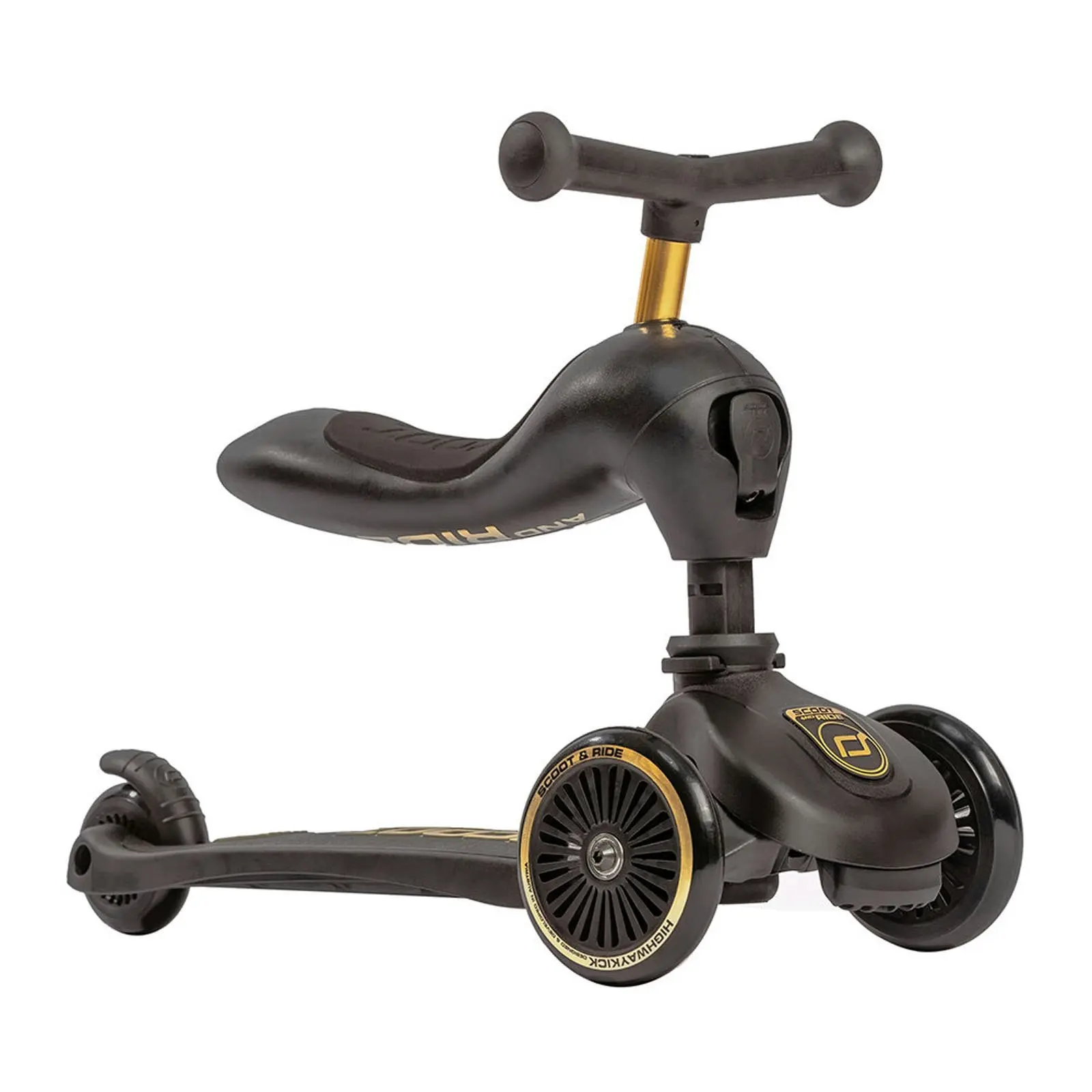 Scoot and Ride - Highwaykick 1 (Black and Gold)