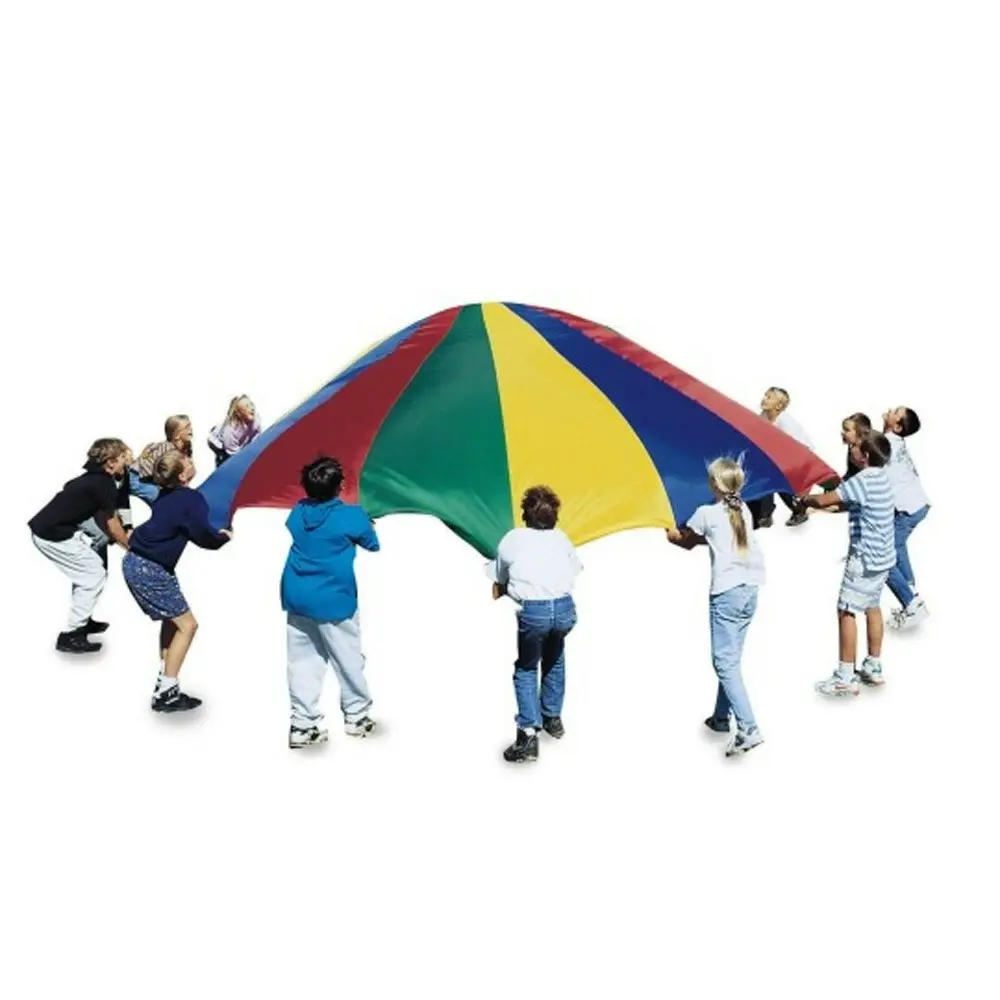 6.0m Diameter Fire Resistant Play Parachute with 16 Handles