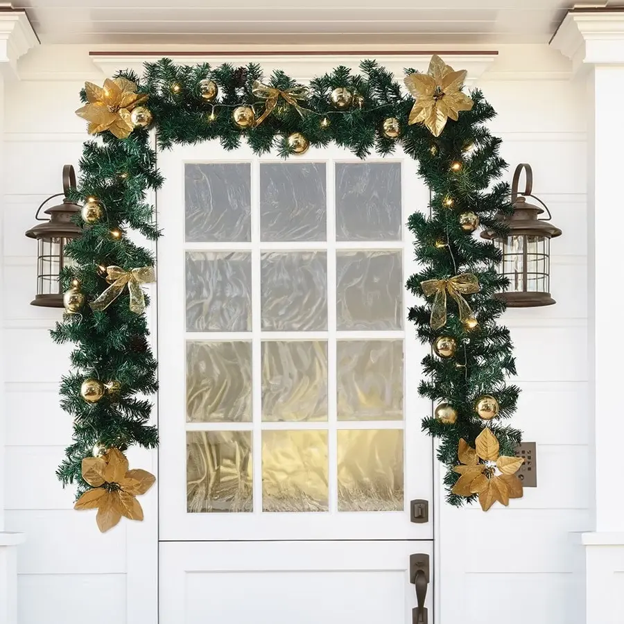 Christmas Wreath with LED Lights