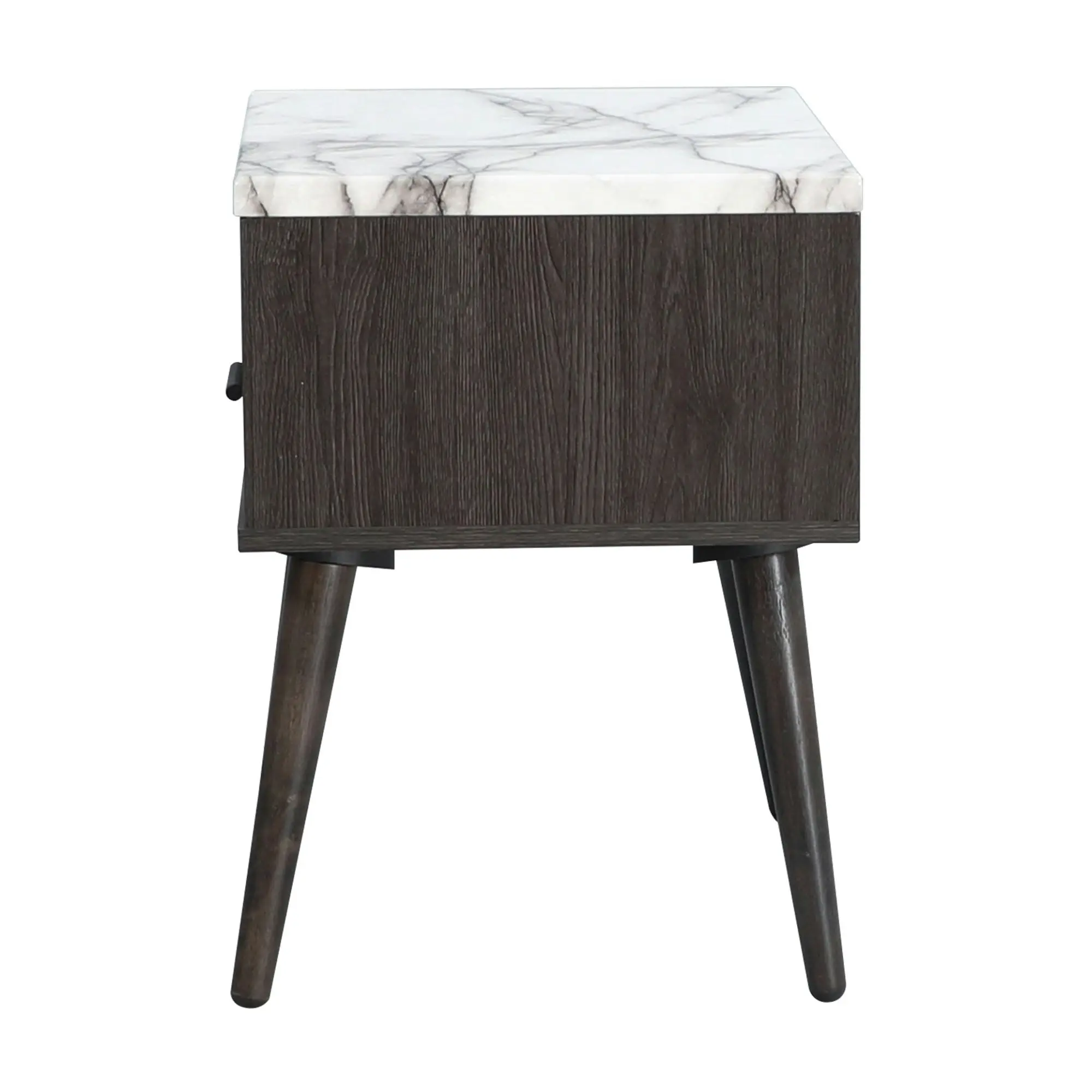 Marcello Bedside Table Dark Brown