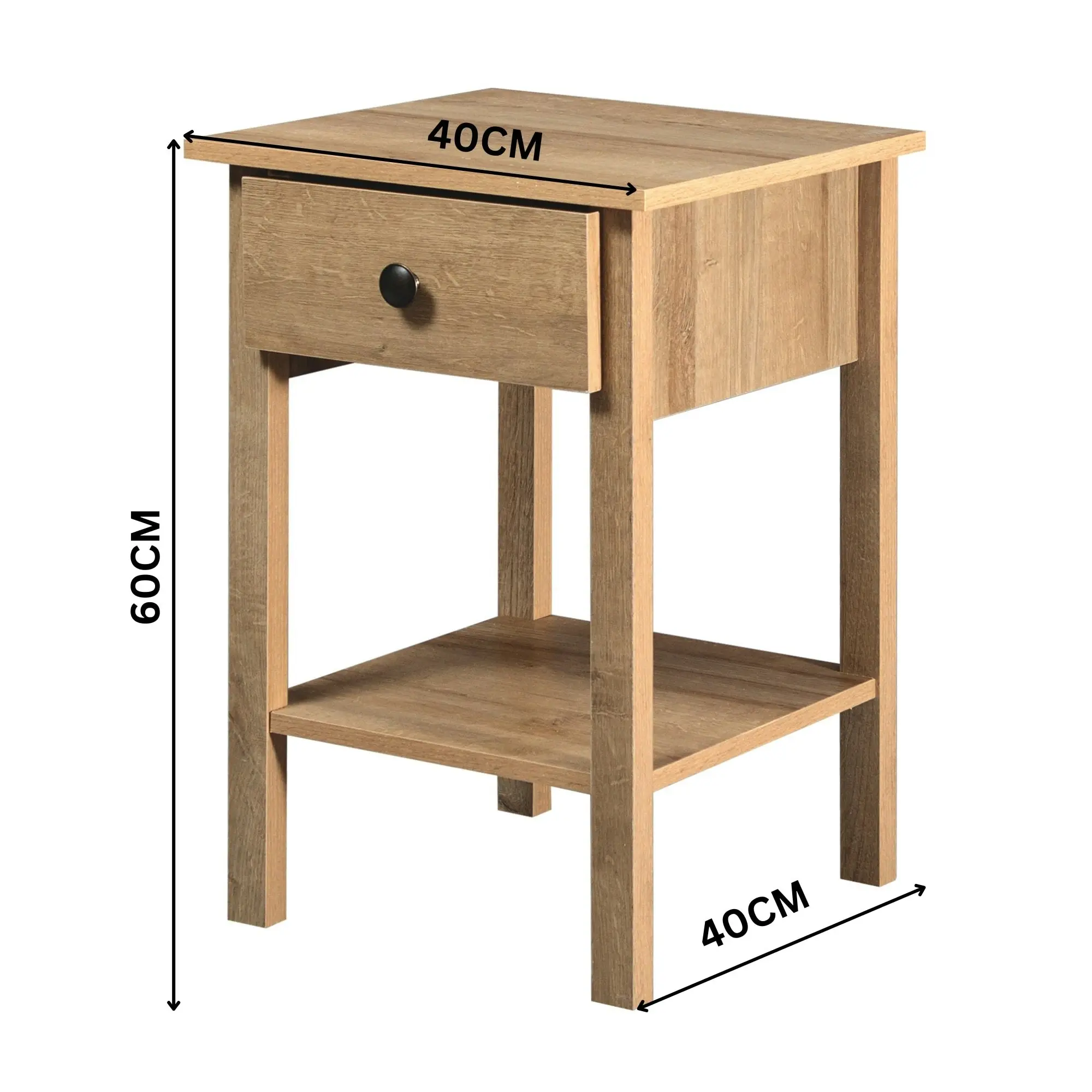 Declan Bedside Table Riviera Oak