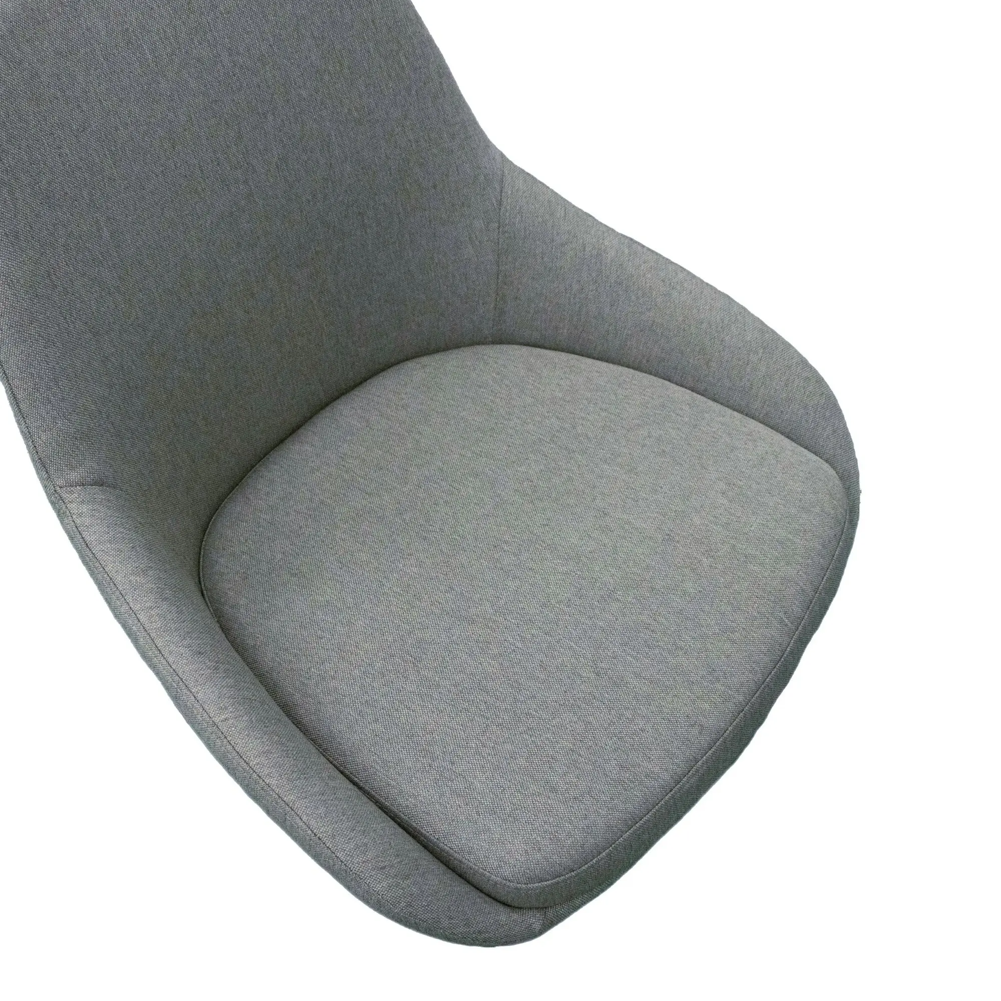 Alfie 4pc Set Fabric Dining Chair Light Grey