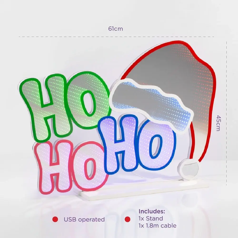 Ho Ho Ho Infinity Light