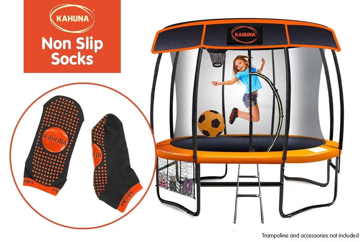 Kahuna Kids Safety Anti-Slip Trampoline Socks - Medium