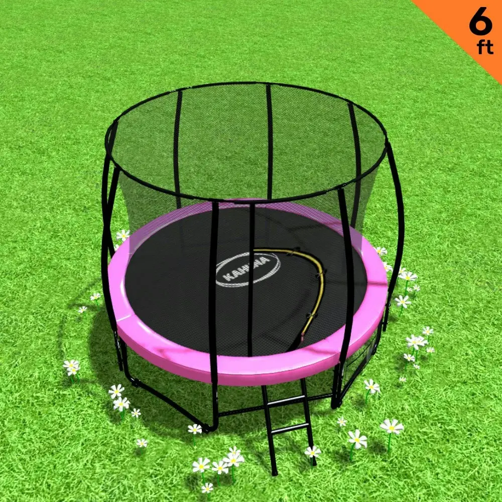 Kahuna Classic 6ft Trampoline - Pink