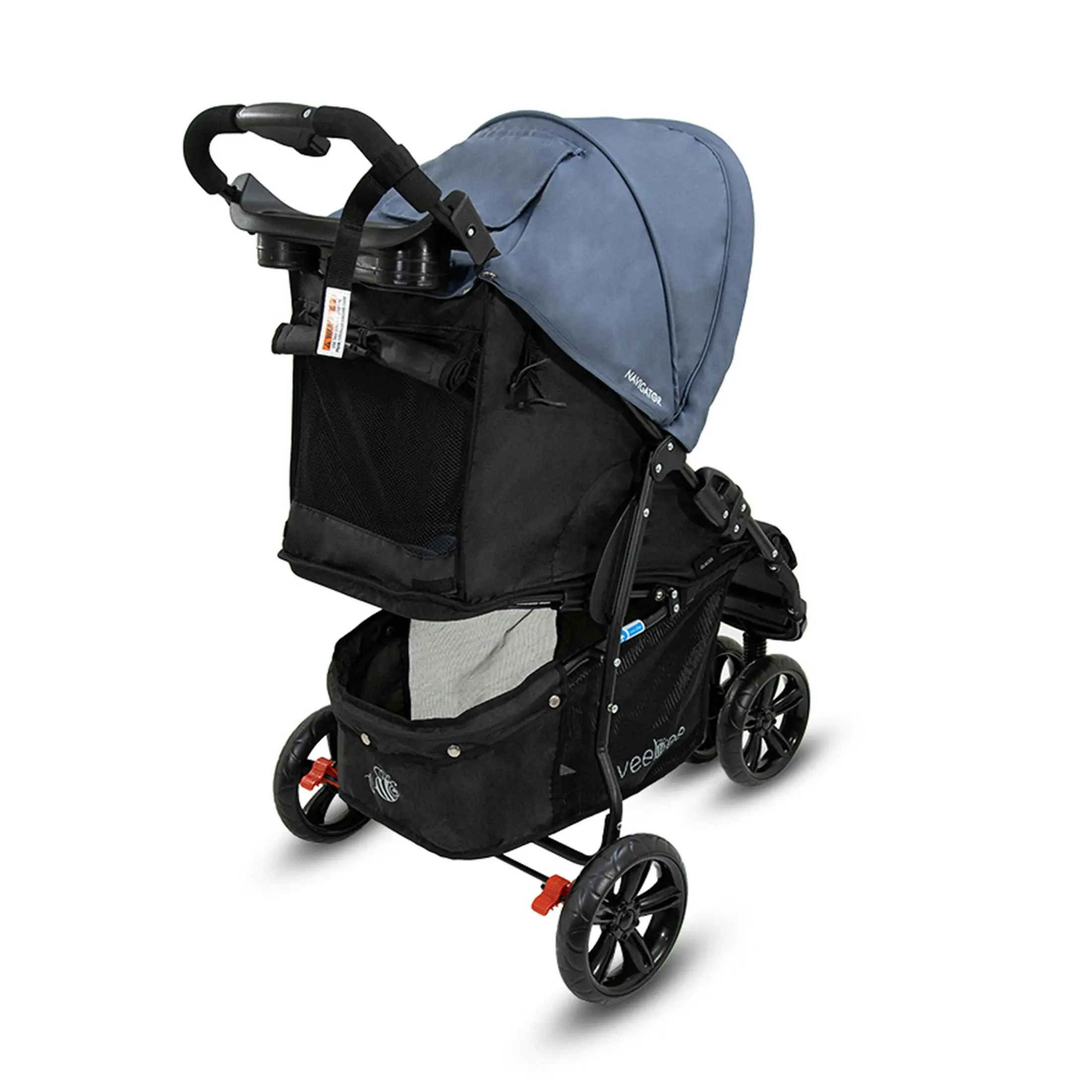 VeeBee 3-Wheel Navigator Stroller - Glacier