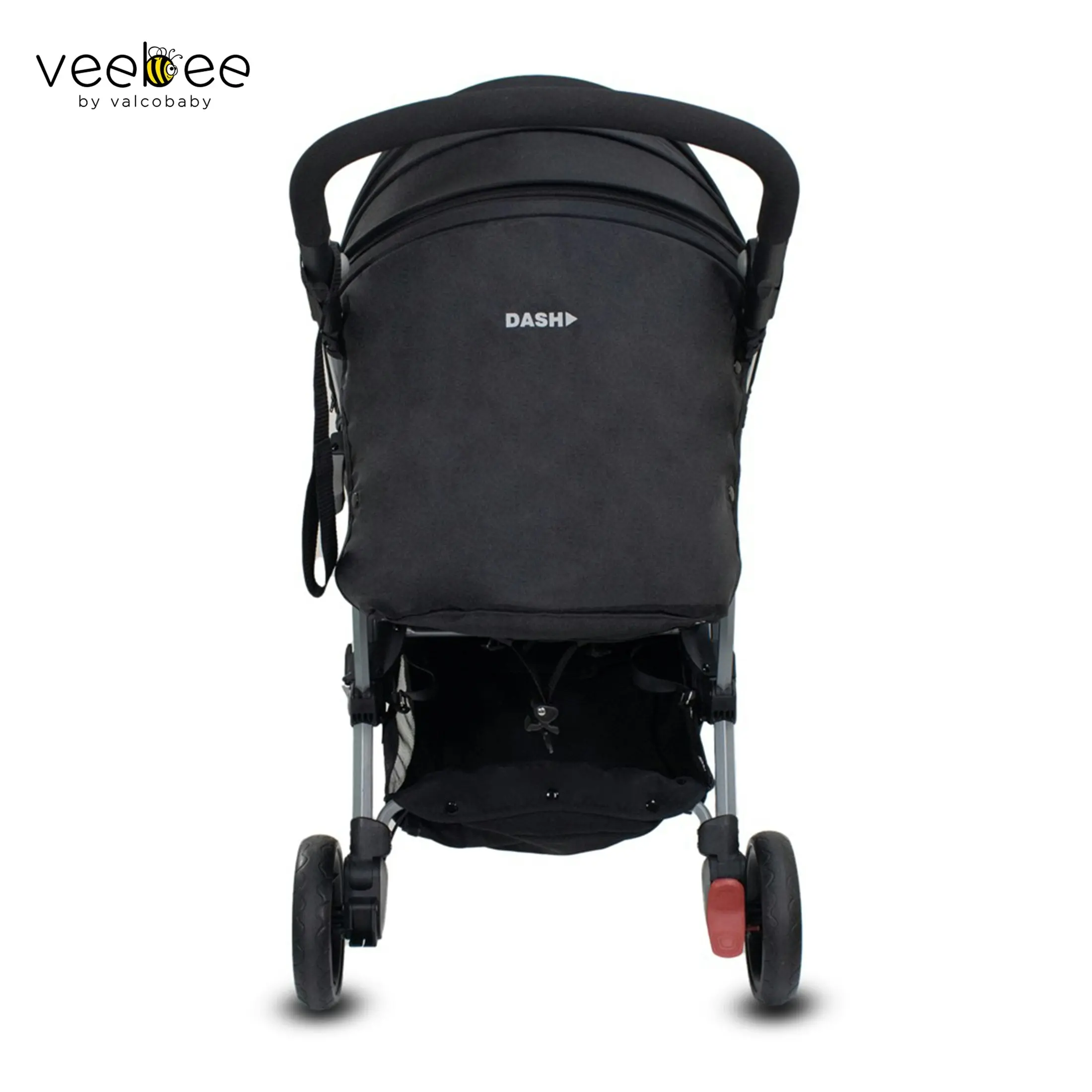 VeeBee Dash Stroller with Snack Tray - Moon Shadow