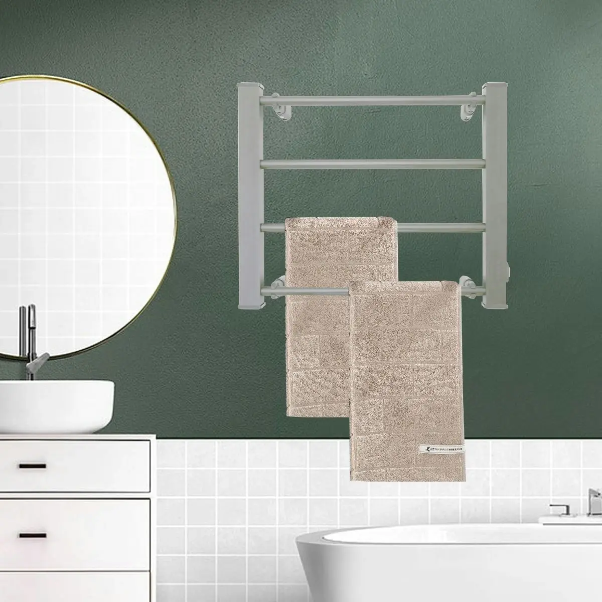 Pronti Heated Electric Towel Bathroom Rack EV-60