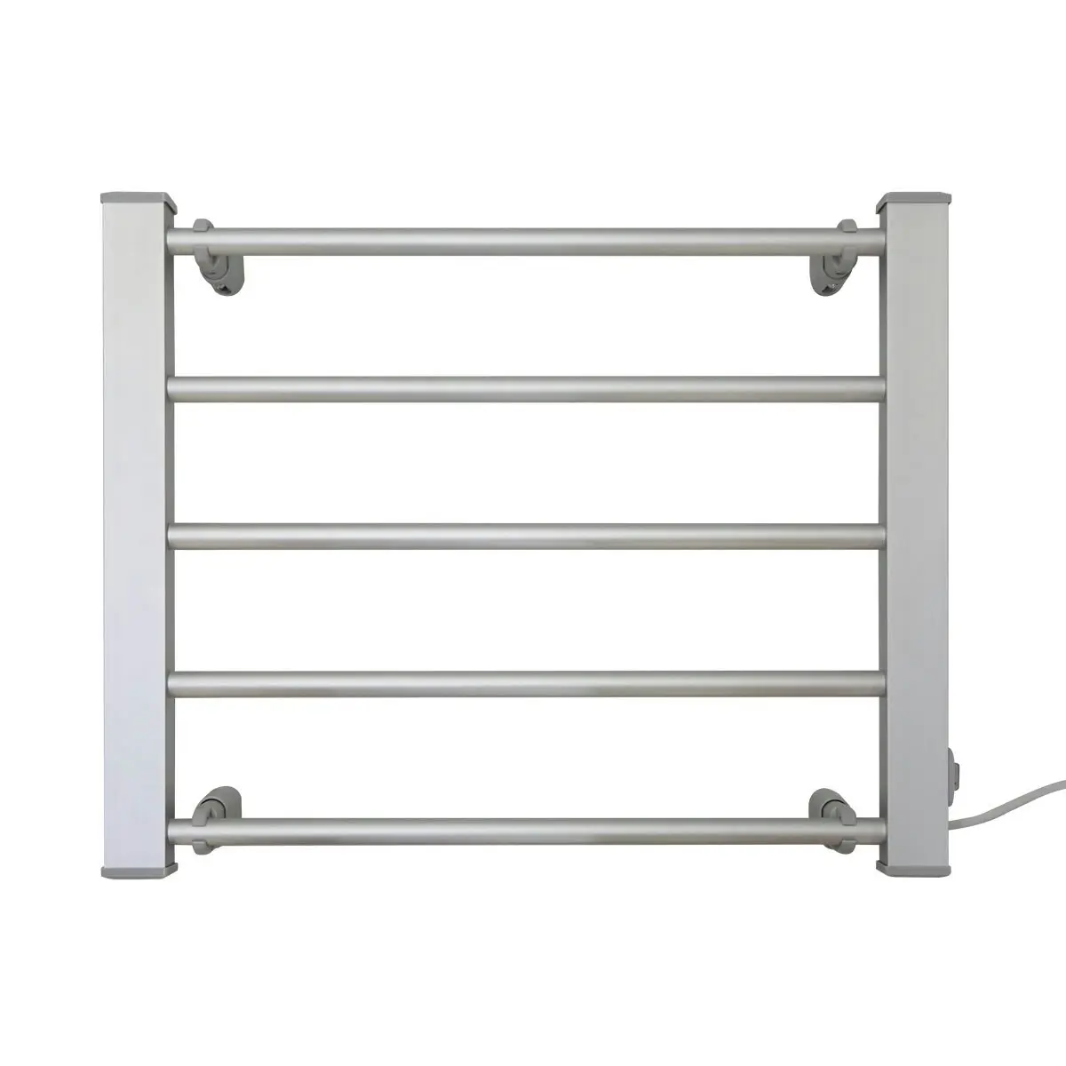 Pronti Heated Towel Rack Electric Bathroom Towel Rails EV-90- Silver