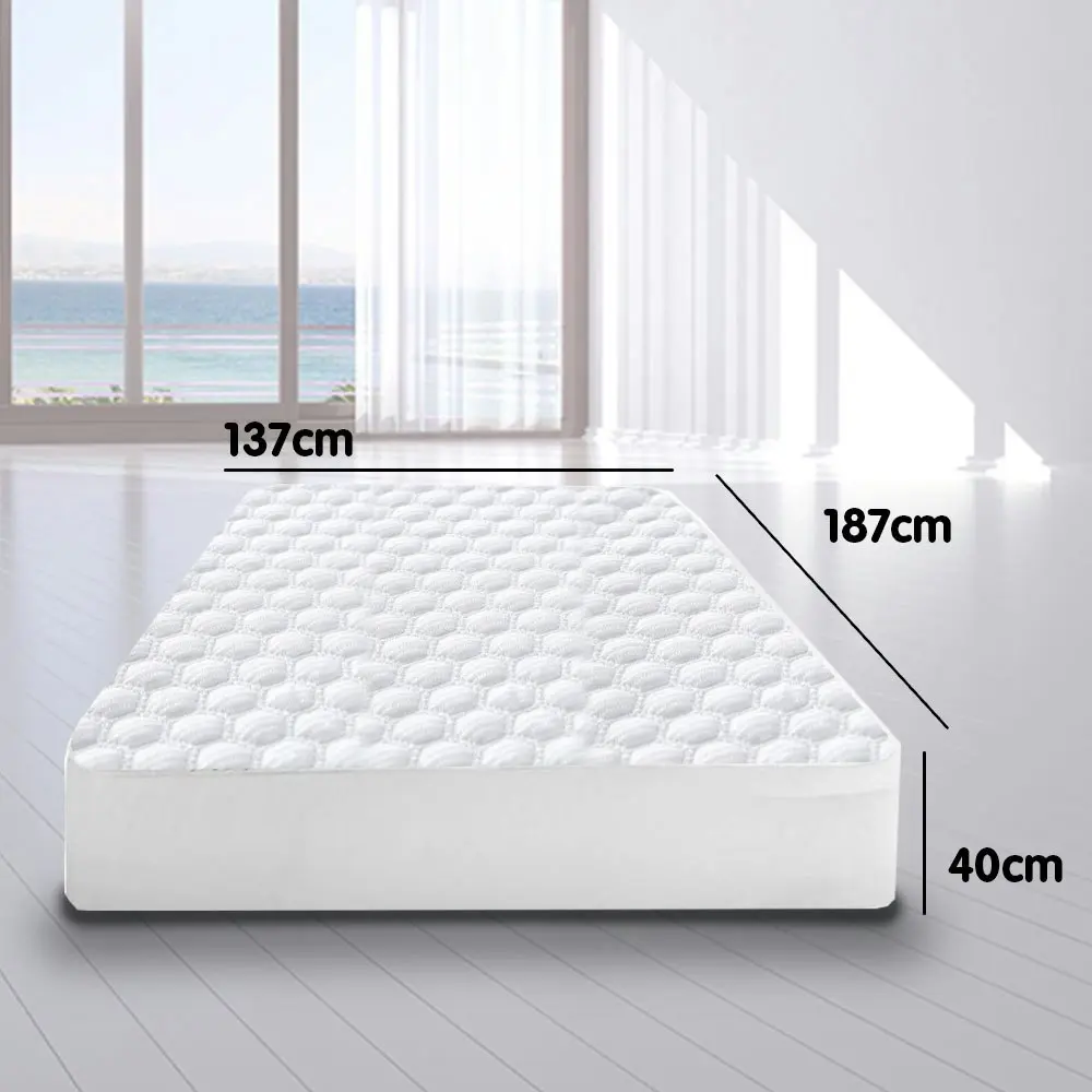 Laura Hill Cool Max Mattress Protector - Double