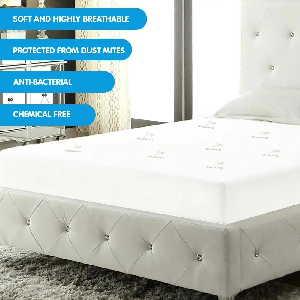 Laura Hill Bamboo Mattress Protector- King Single