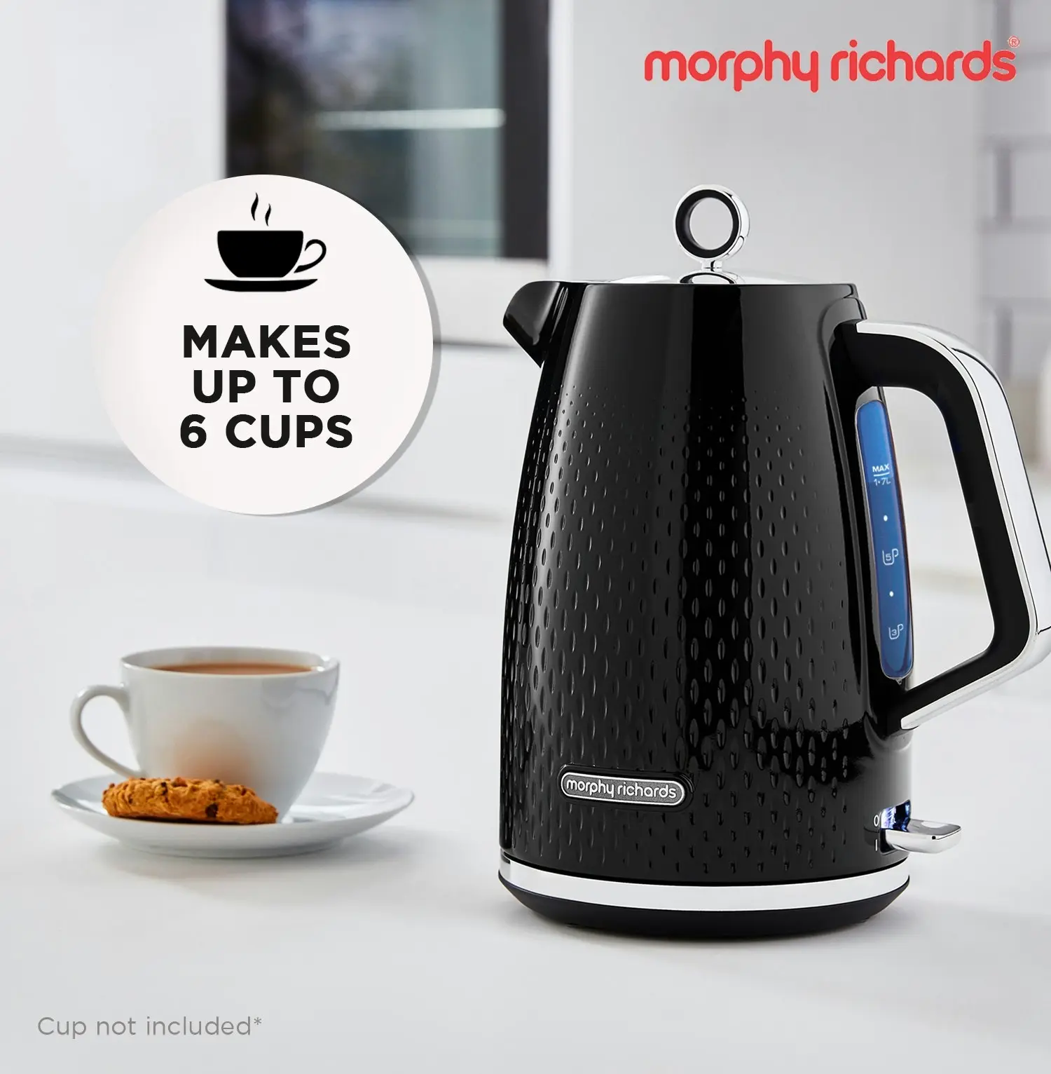 Morphy Richards Verve 1.7L Jug Kettle - Black