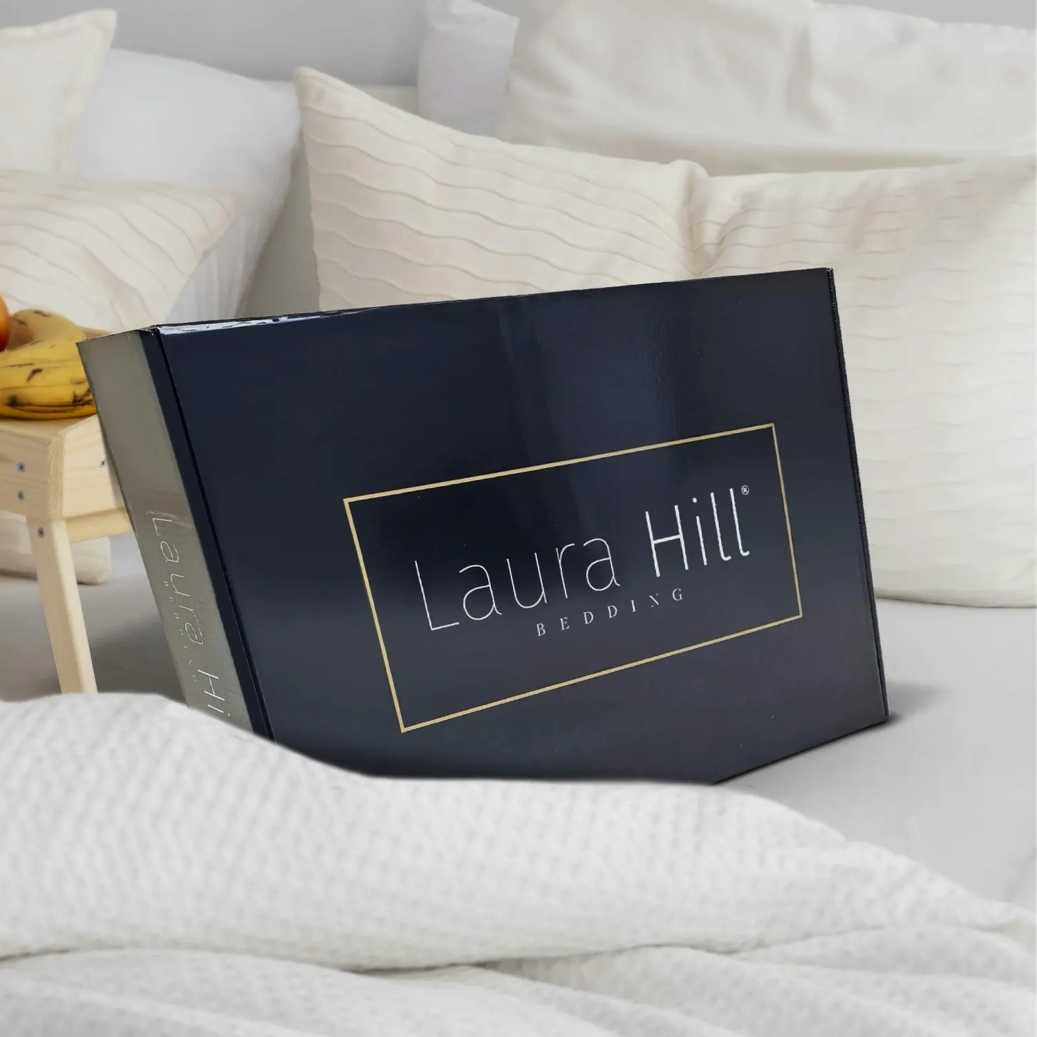 Laura Hill 600GSM Faux Mink Blanket Double-Sided Queen Size - Silver