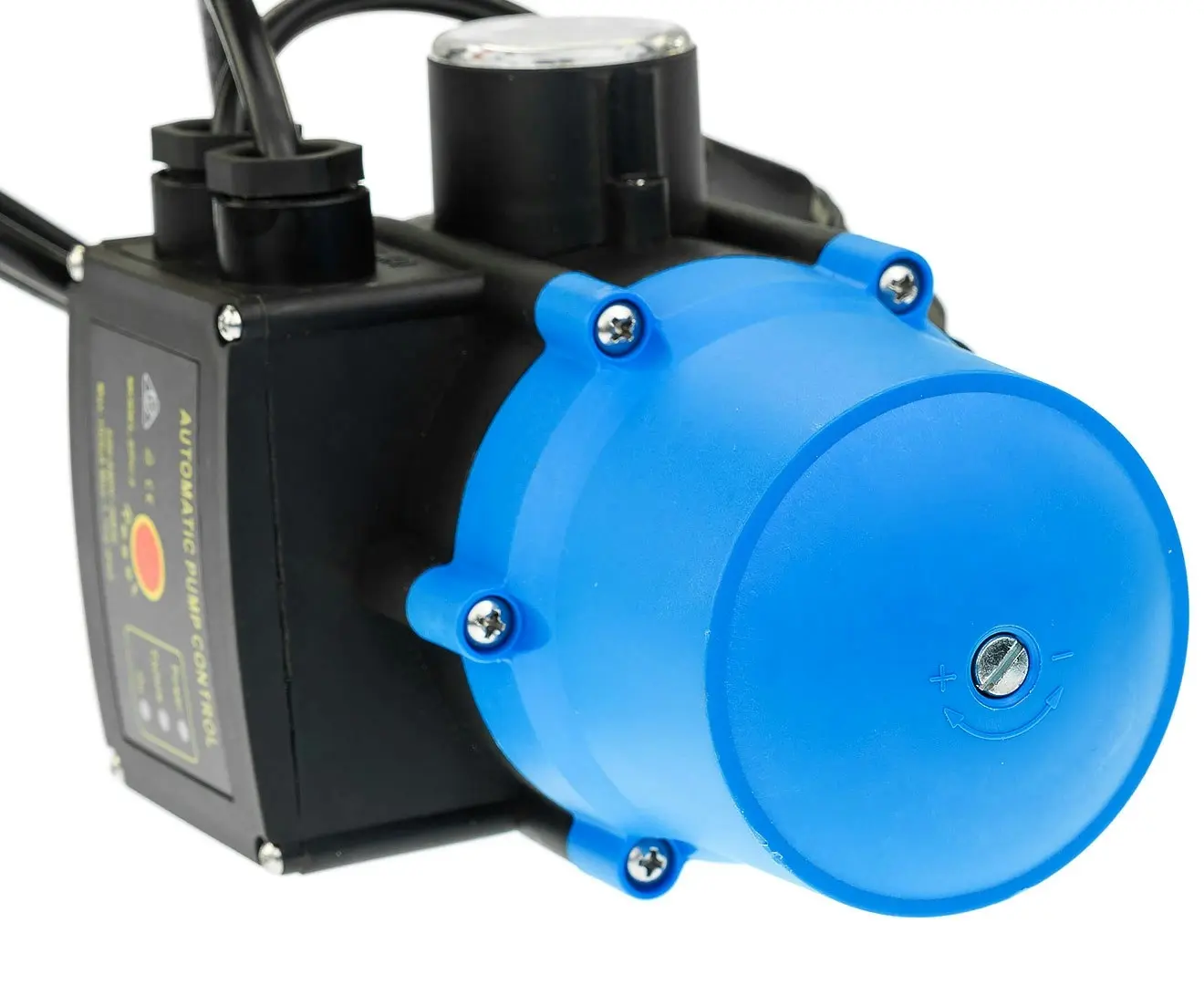 Automatic Water Pump Pressure Switch Controller - Blue