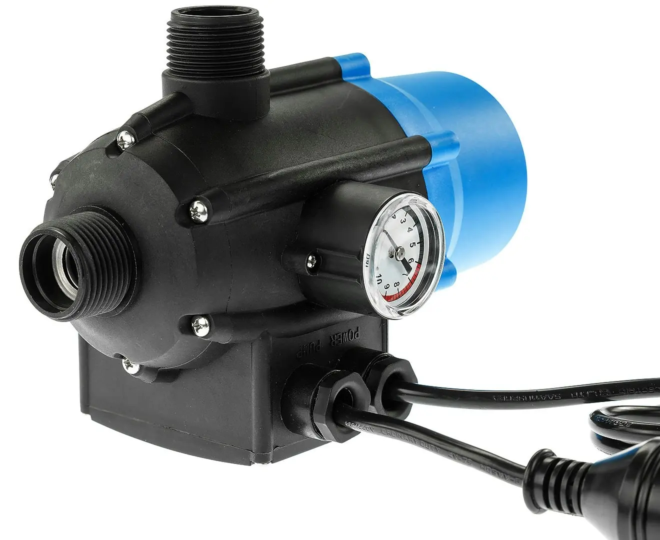 Automatic Water Pump Pressure Switch Controller - Blue