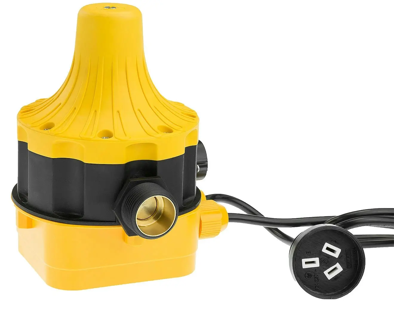 Automatic Water Pump Pressure Controller Switch - Yellow