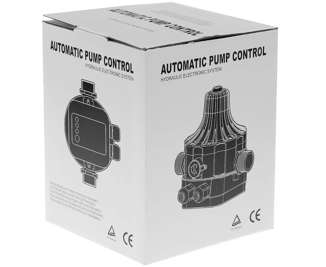 Automatic Water Pump Pressure Controller Switch - Yellow