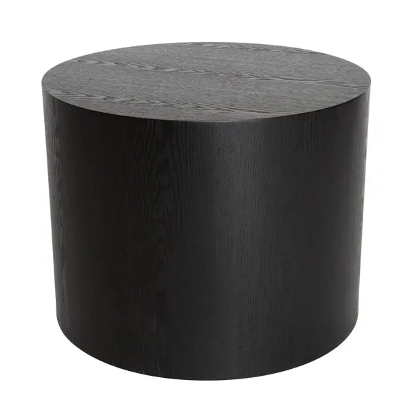 Woody Round Wood Side Table